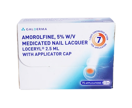 Picture of AMOROLFINE NAIL LAQUER 5%W/V